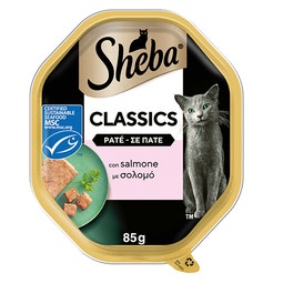 SHEBA® Classics paté con Salmone 85g image