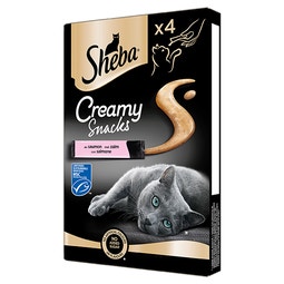 SHEBA® Creamy Snacks con Salmone  image