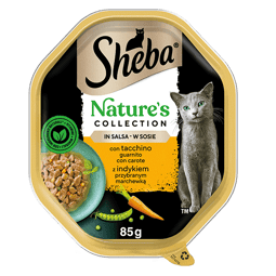 SHEBA® Nature’s Collection con Tacchino Guarnito con Carote image