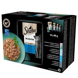 SHEBA® Selezione in Salsa Selezione del Mare 12x85g image