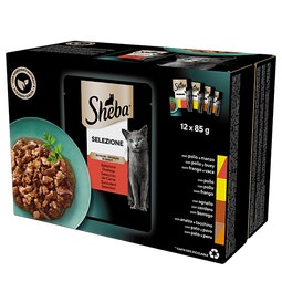 SHEBA® Selezione in salsa Selezione Gustosa 12x85g image