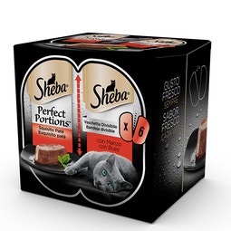 SHEBA® Perfect Portions Paté con Manzo image