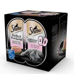 SHEBA® Perfect Portions Paté con Salmone image