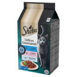 SHEBA® Delices Gourmands Taste of Tokyo 6x50g image