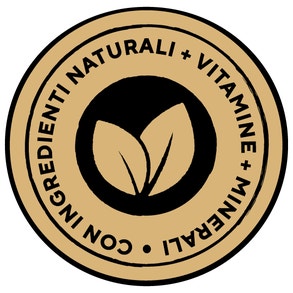 Con ingredienti naturali vitamine minerali