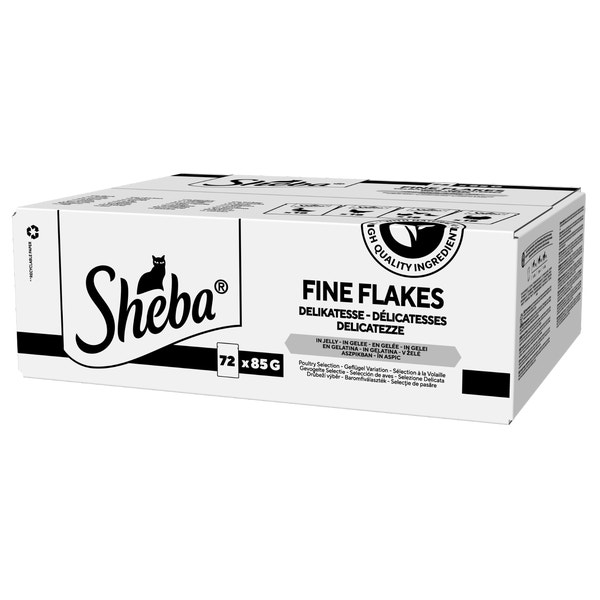 SHEBA® Delicatezze in Gelatina Selezione Delicata 72x85g image 1